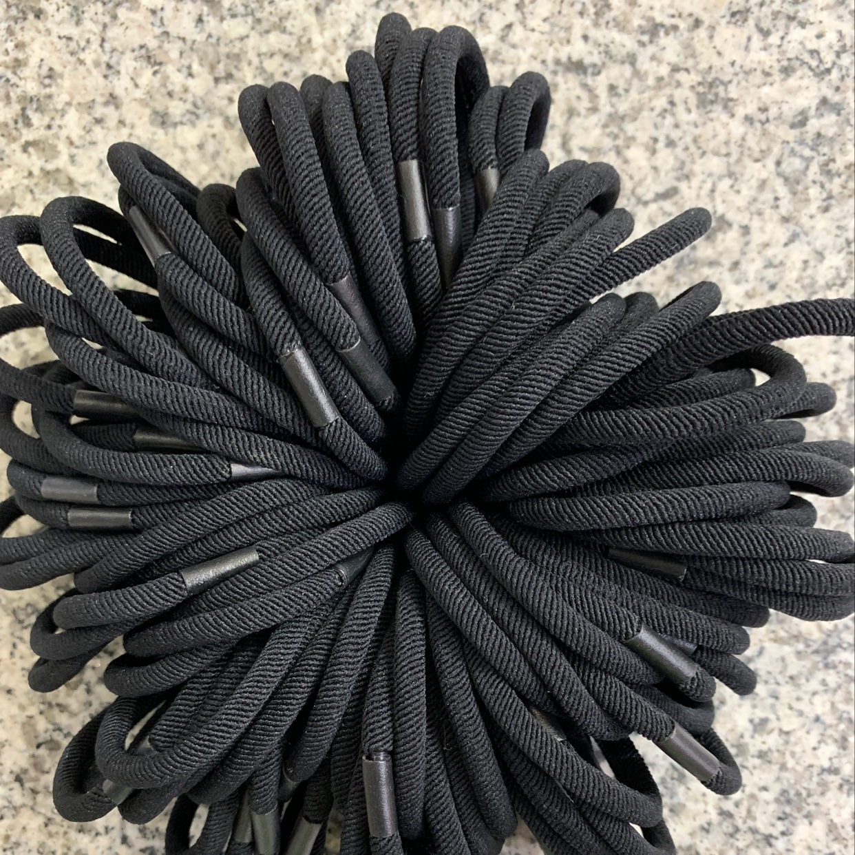 Korean Version Of Fashion Women's Headband Female Rubber Band Hair Temperament Headwear High Elastic Adult Autumn And Winter Hair Rope Hair Accessories Leisure Rubber Band Solid Color Small Rabbit Hair Band Chenhui Jewelry 058