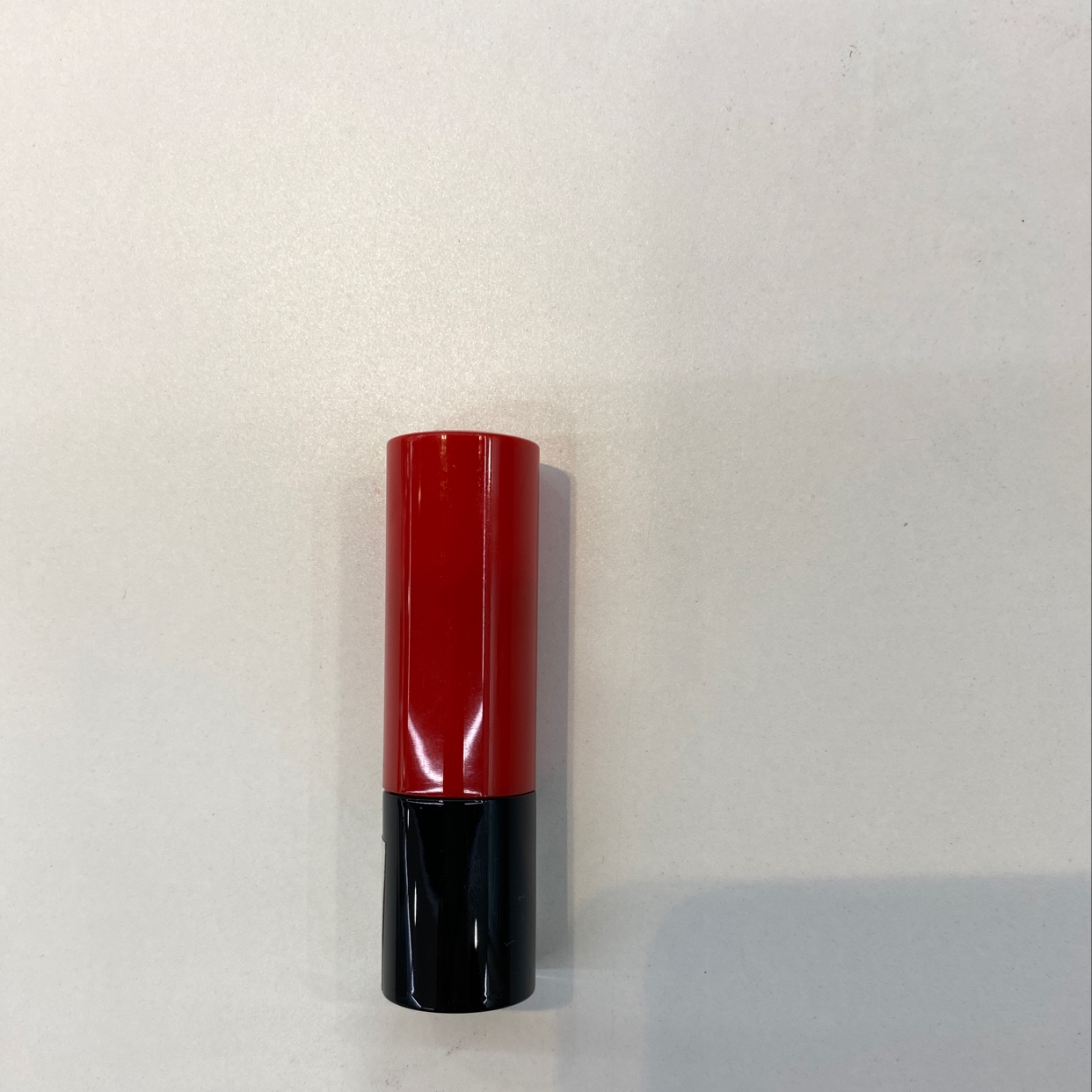 Red lipstick tube