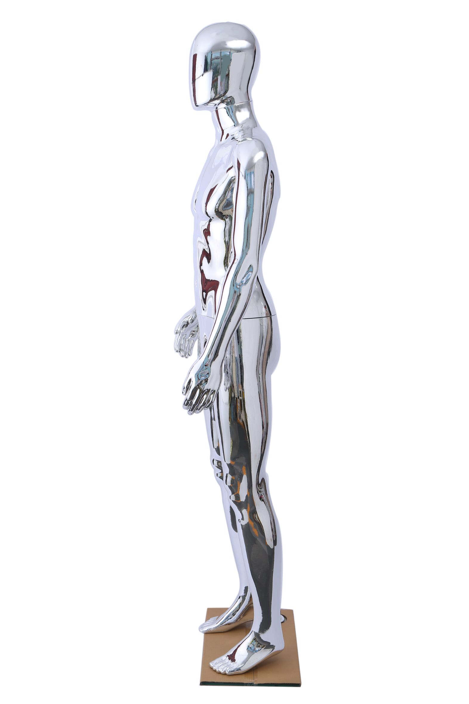 The manufacturer sells plastic mannequin, electroplated and spray-painted mannequin details Picture