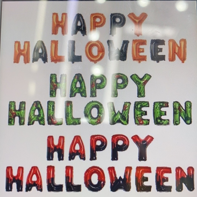 万圣节气球布置装饰