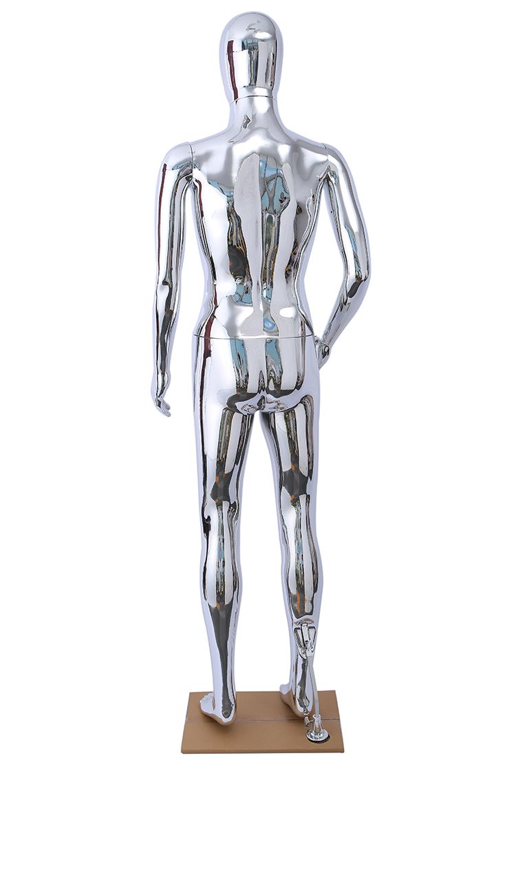 The manufacturer sells plastic mannequin, electroplated and spray-painted mannequin undefined