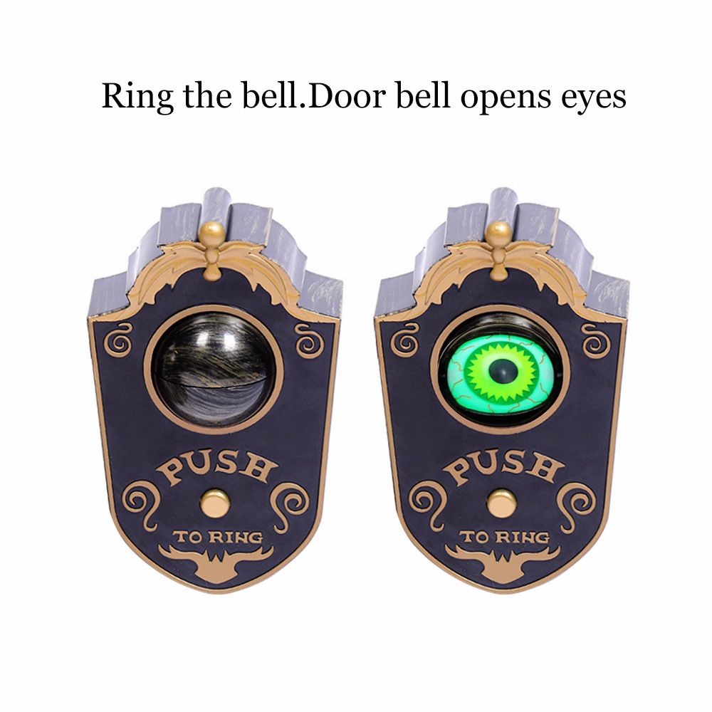 Cross Border Amazon Aliexpress Ebay Selling Manufacturers Supply Halloween Skeleton Elf Spoof One-Eyed Doorbell
