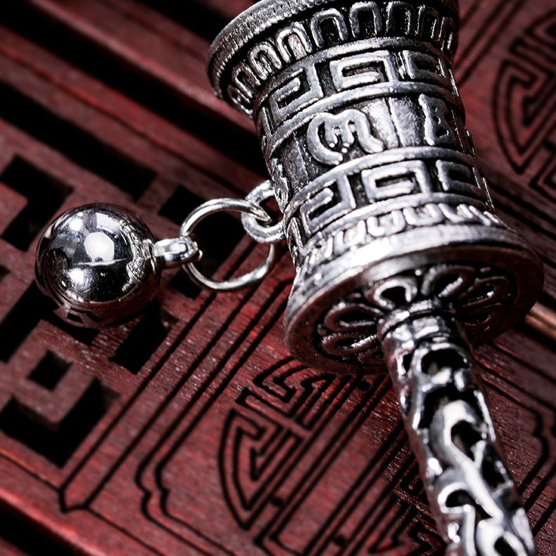 Religious ritual implements, peace amulets, pendants, Yiwu jewelry supply factory OEM processing and customization, Tibetan jewelry accessories, waist tags Specification image