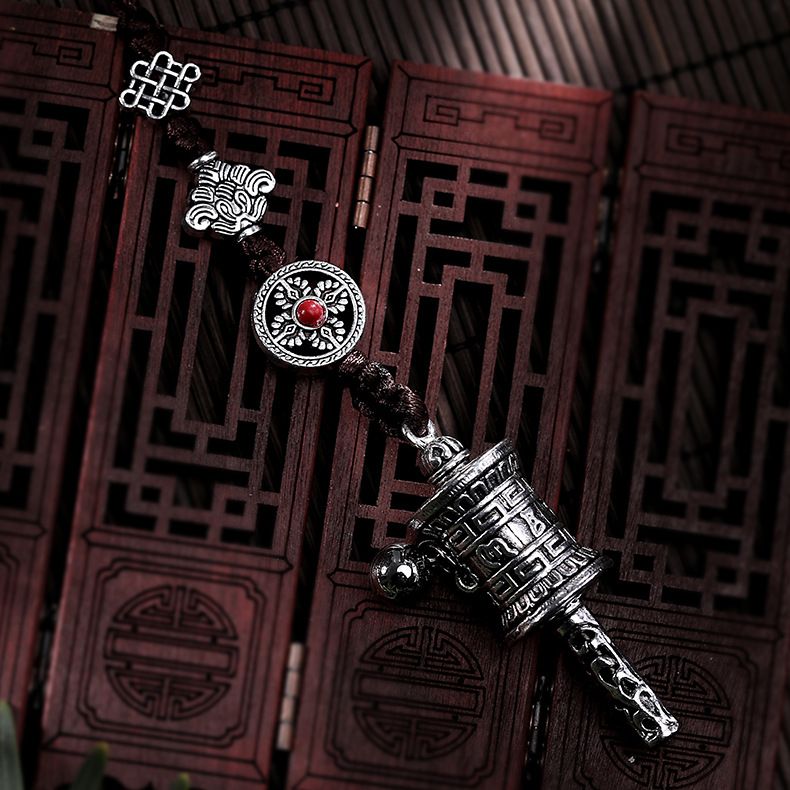 Religious ritual implements, peace amulets, pendants, Yiwu jewelry supply factory OEM processing and customization, Tibetan jewelry accessories, waist tags