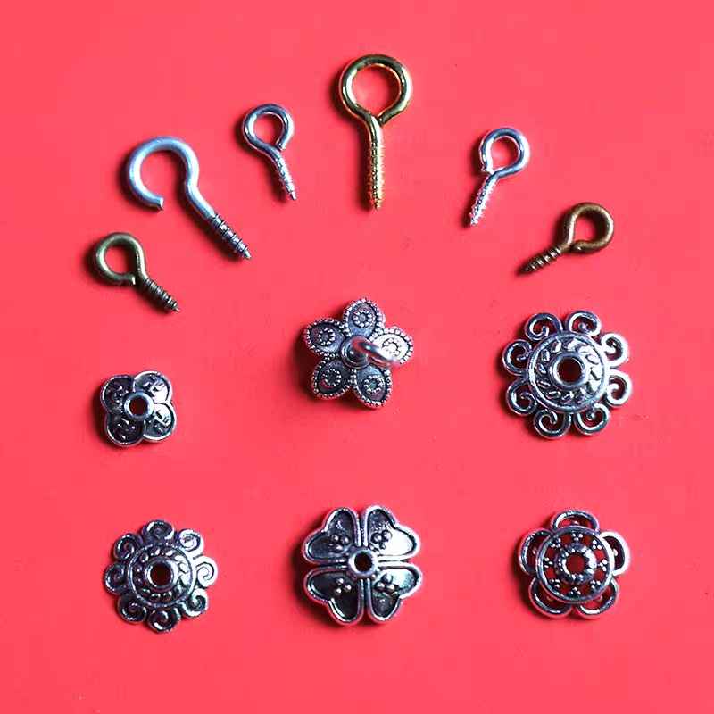 diy手工饰品金属配件羊眼螺丝钉羊角螺丝吊环羊眼 一万/包详情图6