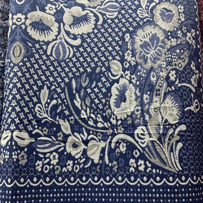 Factory Direct Blue Printed Thread Blanket
