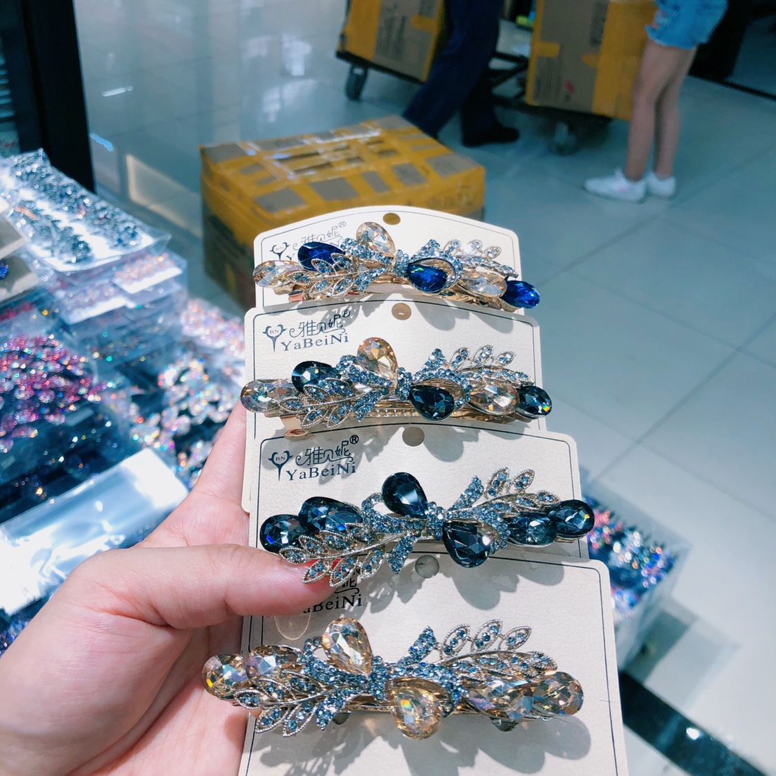 Coffee Gold New Drill 8 Cm Hairpin