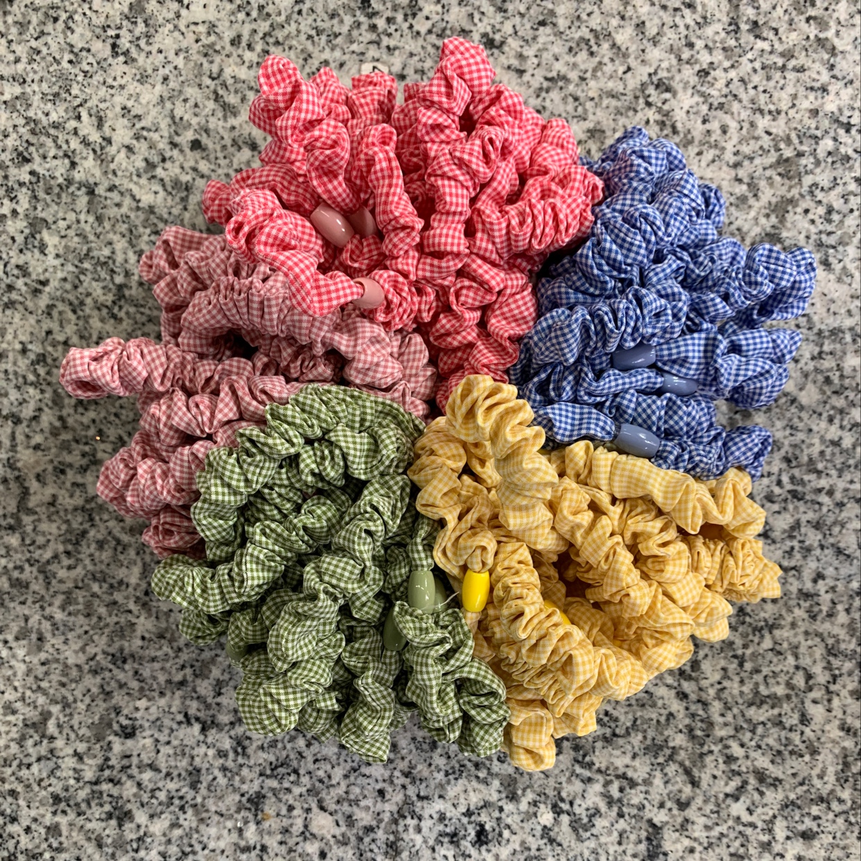 Korean Fashion Women's Headband Female Rubber Band Hair Temperament Headwear High Elastic Adult Autumn/Winter Hair Rope Hair Accessories Casual Rubber Band Solid Color Small Rabbit Hair Band Chen Hui Jewelry 059