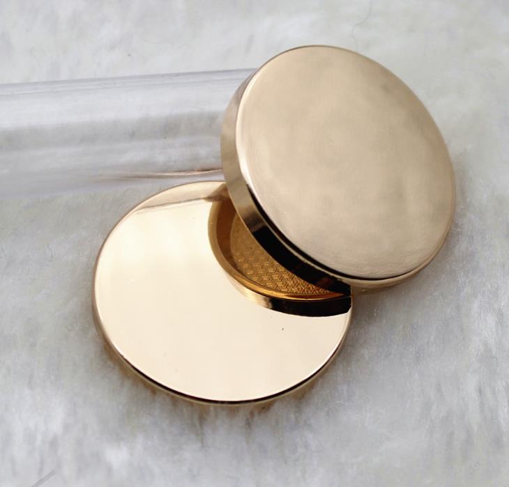 High-grade New QQ son metal buttons gold plane mirror button wool coat sweater button windbreaker shirt button