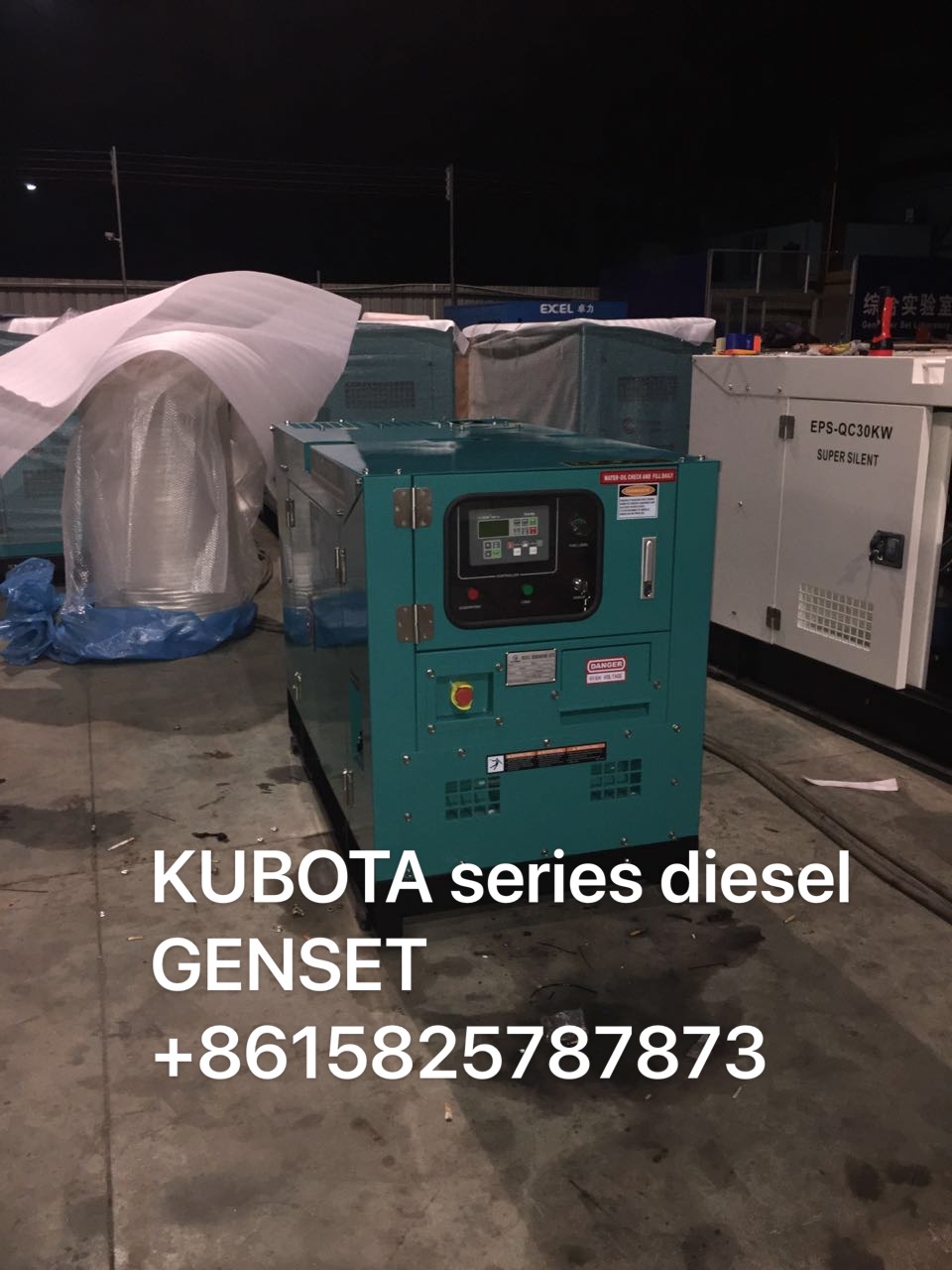 高配置
KUBOTA 静音/开架柴油发电机组 功率齐全  电话联系详情图7