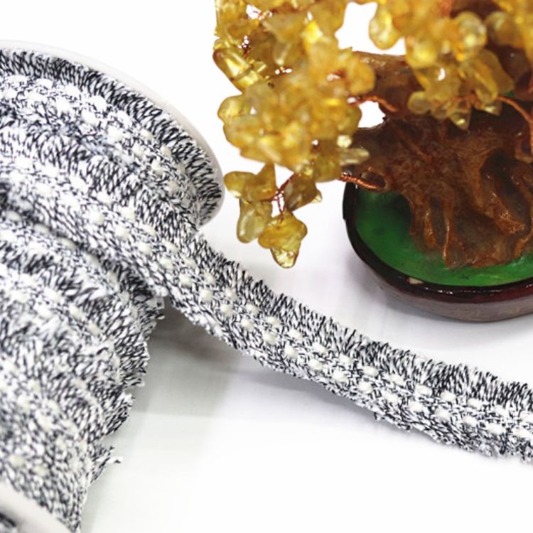 Unilateral And Bilateral National Wind Ribbon Polypropylene Jacquard Belt Manufacturers Direct Sales Specification drawing