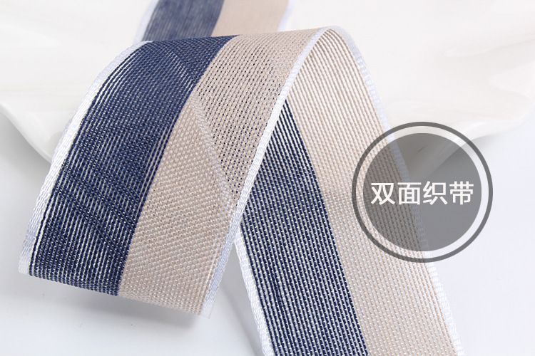 Korean premium two-color cotton fabric lace ribbon manufacturer direct sales for export 100Y Application Scenario