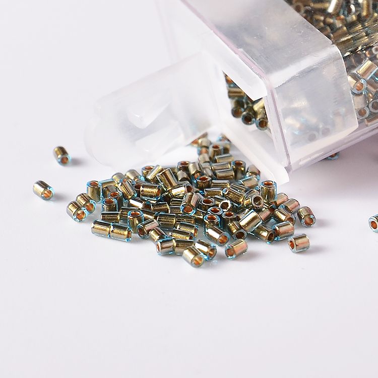 Japan imported glass rice beads TOHO2MM dye heart series loose beads clothing accessories rice beads handmade accessories