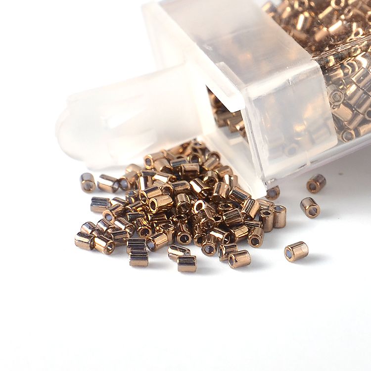 Japan imported glass rice beads TOHO2MM electroplating series loose beads clothing accessories millet beads