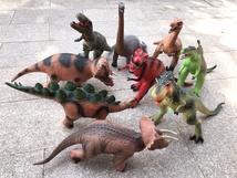 恐龙玩具仿真动物儿童发声恐龙软胶玩具