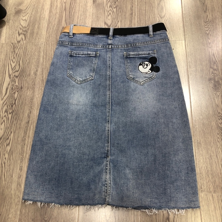 Denim Wrapped Skirt Specification drawing