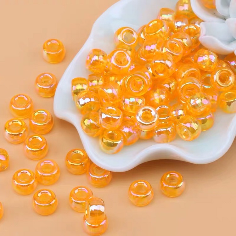 6 -9MMAB) سوار الأطفال ذات الخرز الكيكلي الكبيرة الملونة Specification image