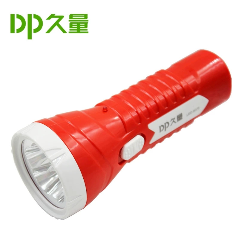 久量DP-LED9075B充电手握式照明手电筒迷你便携户外塑料单灯产品图