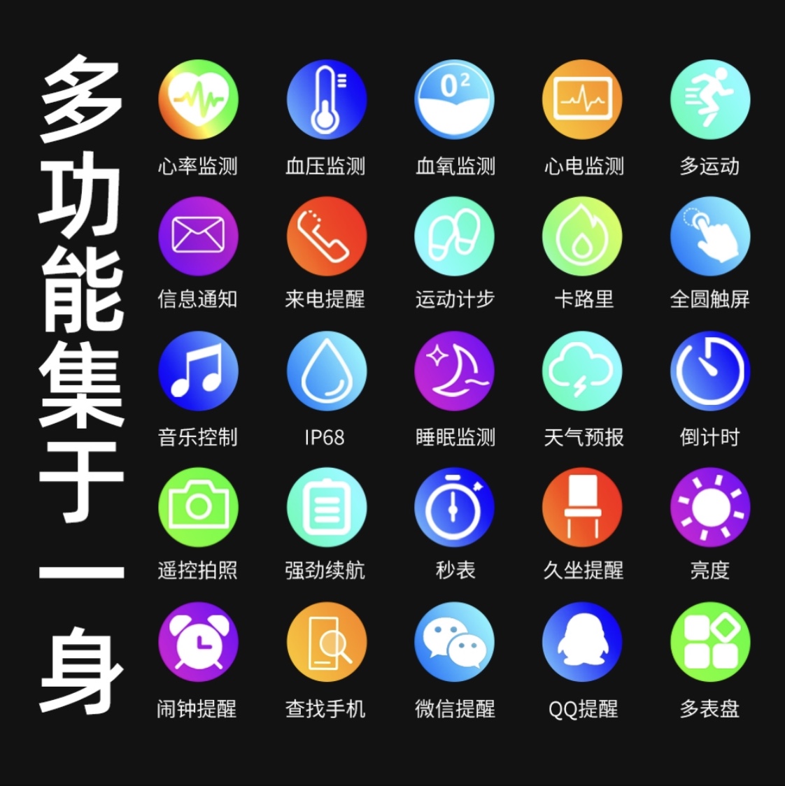 The lady's smart hand watch Specification image