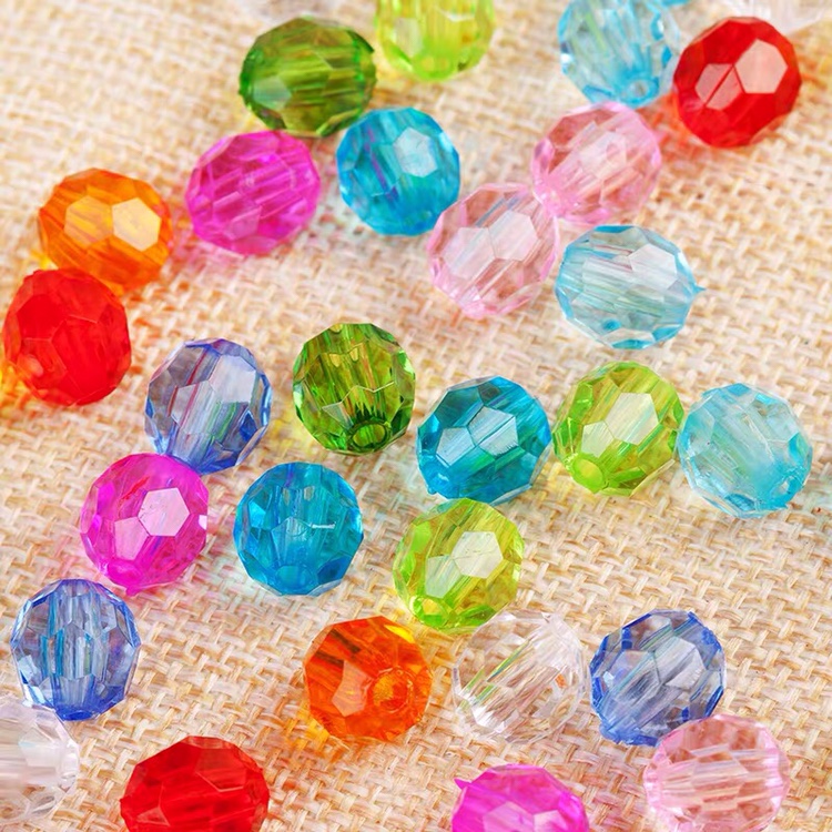 قطع قطع من الخرز المكسور الشفاف (32) مقاطع من الخرز الآكيري Specification image