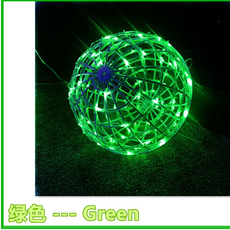 藤球户外挂树LED圆球30cm发光装饰防水景观草坪节日公园详情图9
