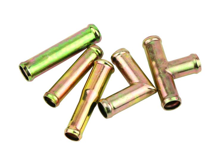 Truck auto parts, warm air pipe, water pipe joint, straight-through three-way elbow, corner elbow, exhaust pipe, turbocharger modification details Picture