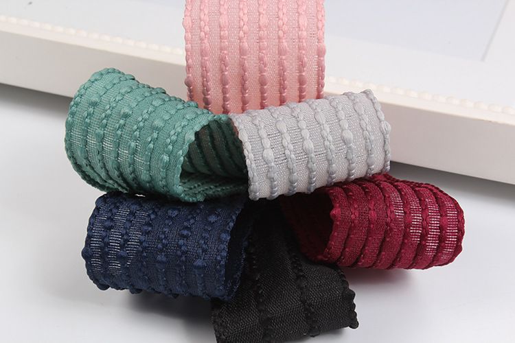 Dingxin Korean Premium webbing HY1705 Fabric lace Ribbon Factory Direct Sales for export 100Y