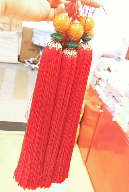 Hongyu Handicrafts pendant, 30 cm large tassel tassel pendant details Picture