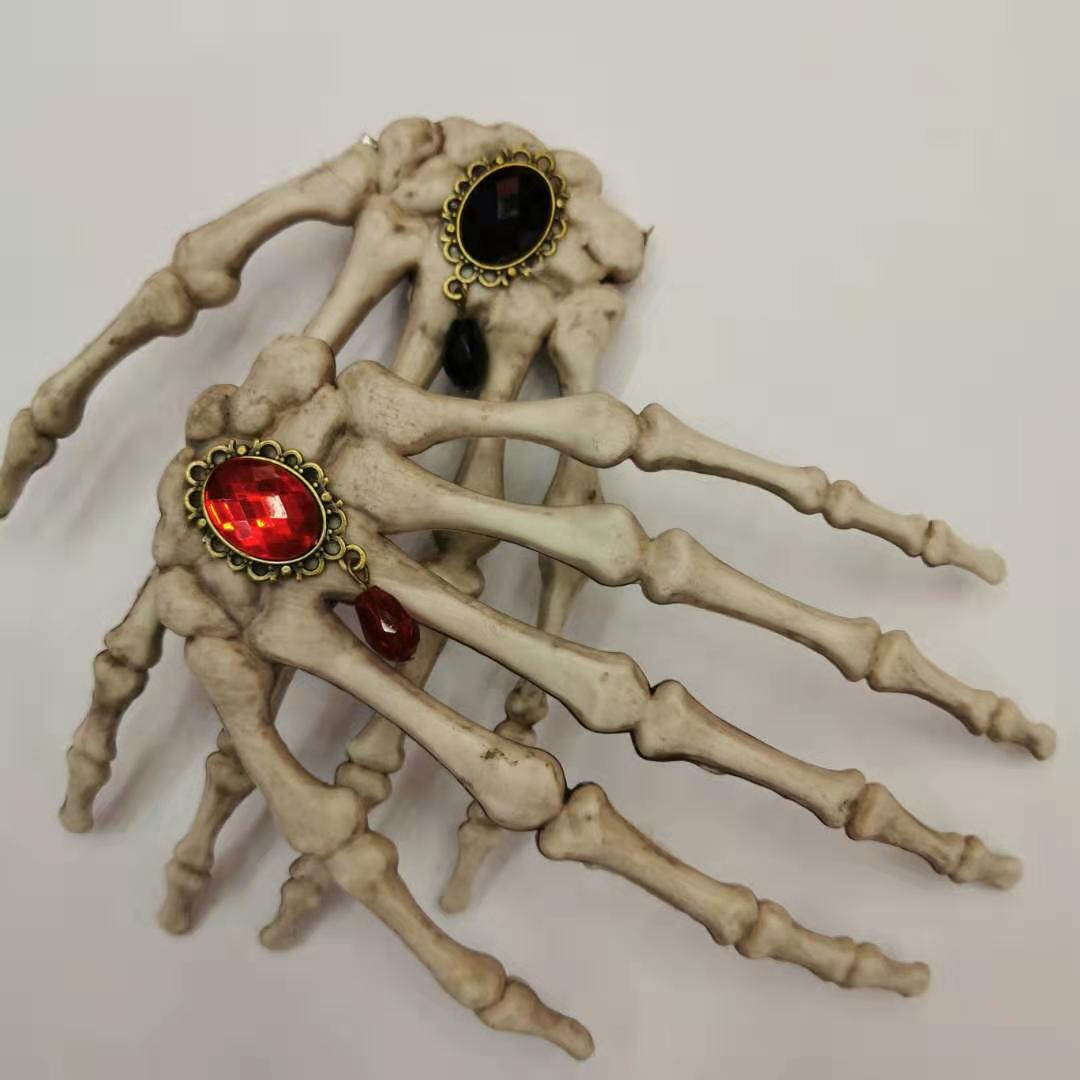 Vampire Novelty Factory Direct Sales Cross-Border New Supply Punk Dark Style Tuba Player Bone Hair Band