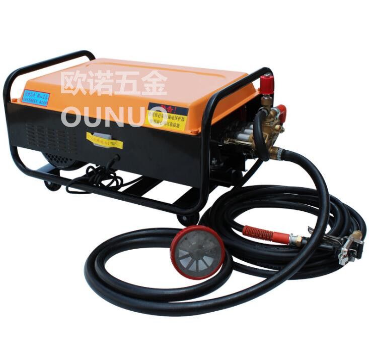 High pressure washing machine Commercial high pressure washing machine mobile cold water washing machine large cleaning machine 380 550