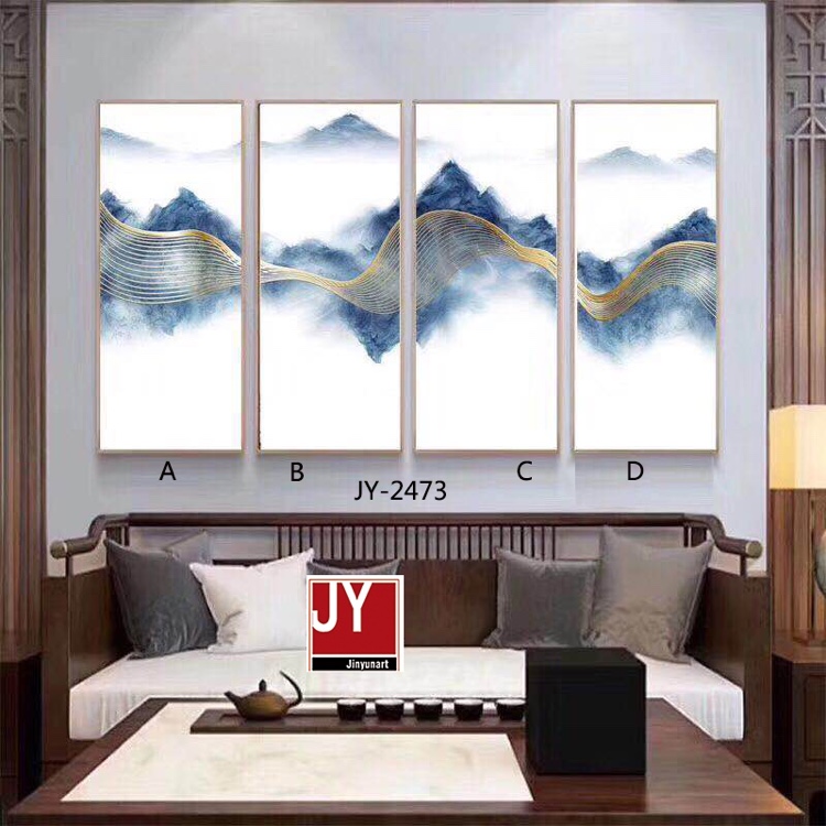 新中式客厅歺厅装饰画