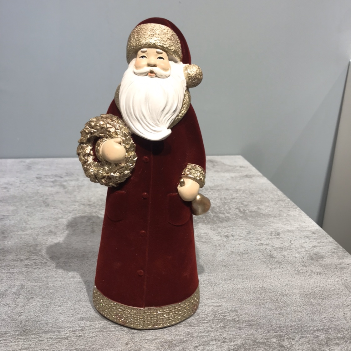 Christmas resin red old man thumbnail