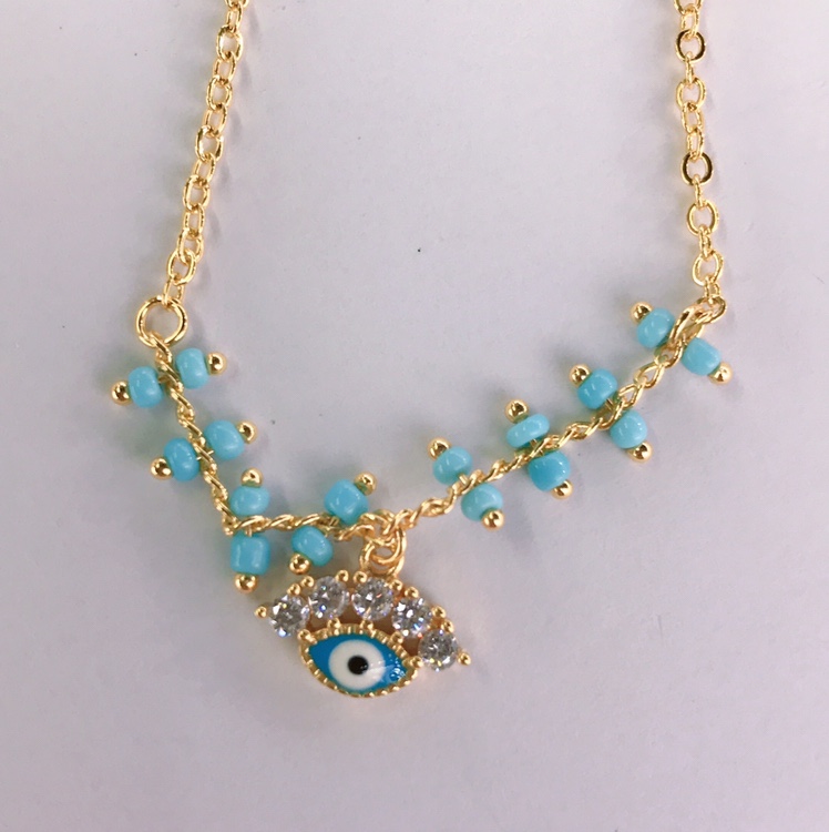 时尚潮流休闲眼睛脚链