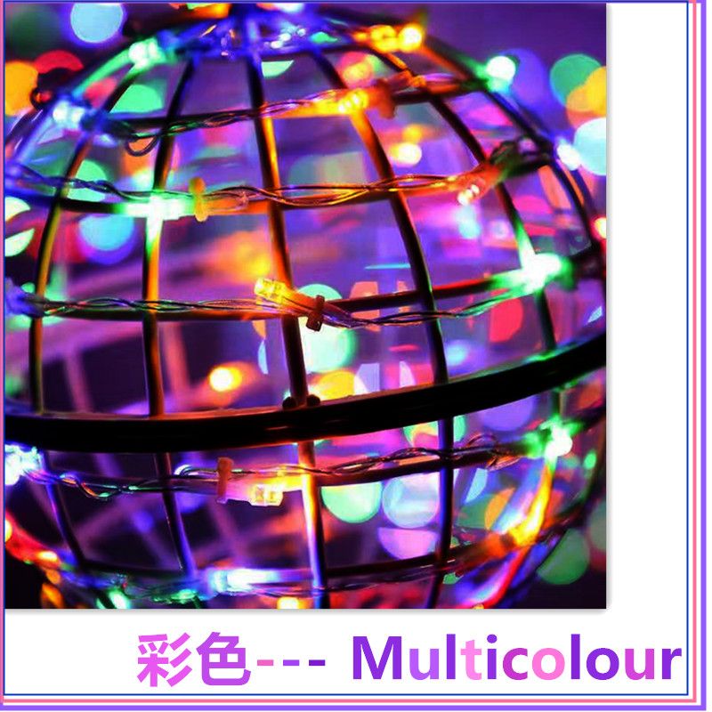 藤球户外挂树LED圆球40cm发光装饰防水景观草坪节日公园详情图6