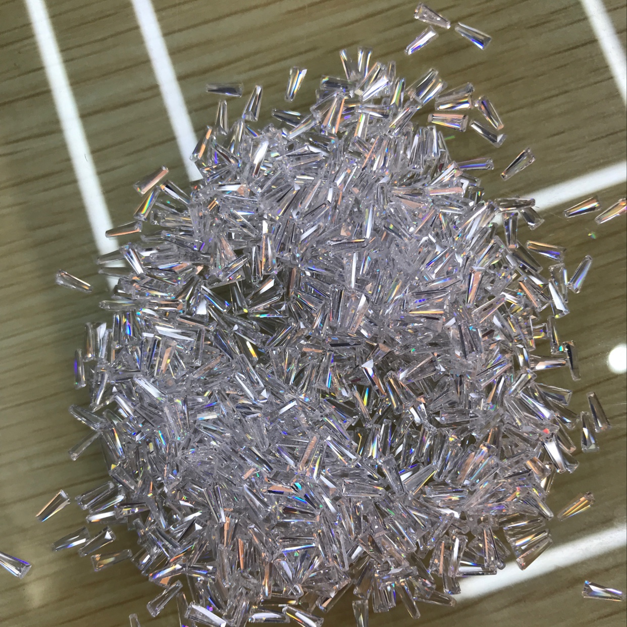 梯方锆石网红爆款富力饰品配件DIY美丽大方