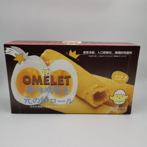 北海道原味鸡蛋卷68g