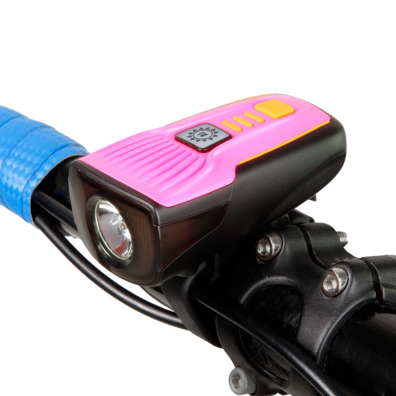 BC23智能光控感USB充电自行车前灯单车前灯夜骑灯手电筒骑行装备详情图2