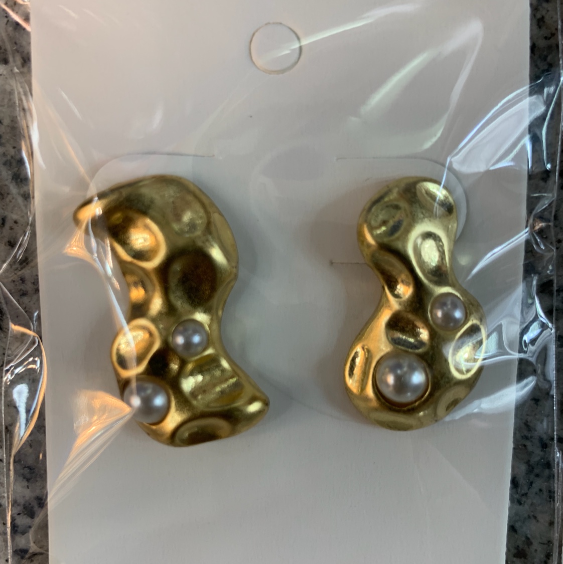 非比不锈钢耳饰珍珠耳环17