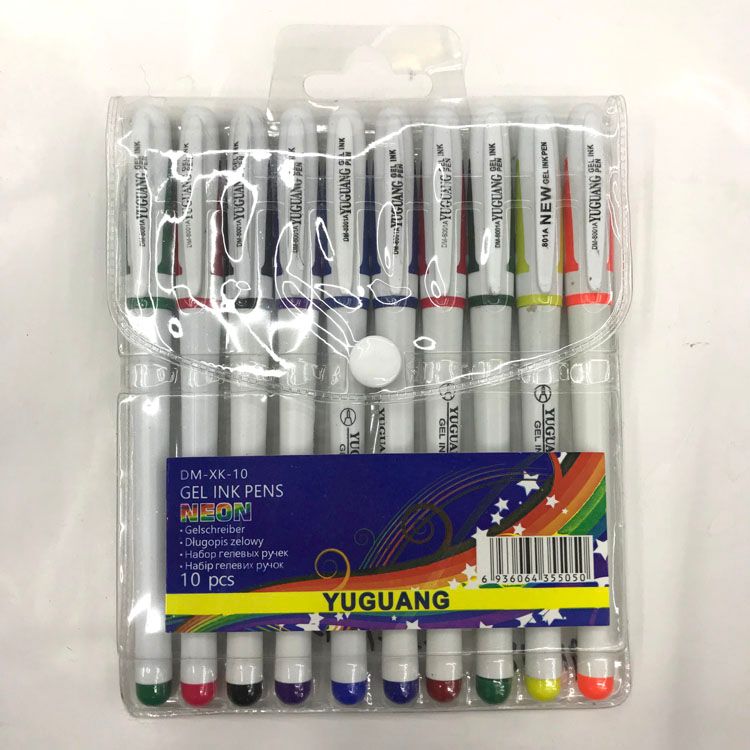 Color neutral pen 12-color set A-type fountain pen 0.5mm3 4 PCS 5 PCS 6 PCS 8 PCS 10 PCS 12 PCS
