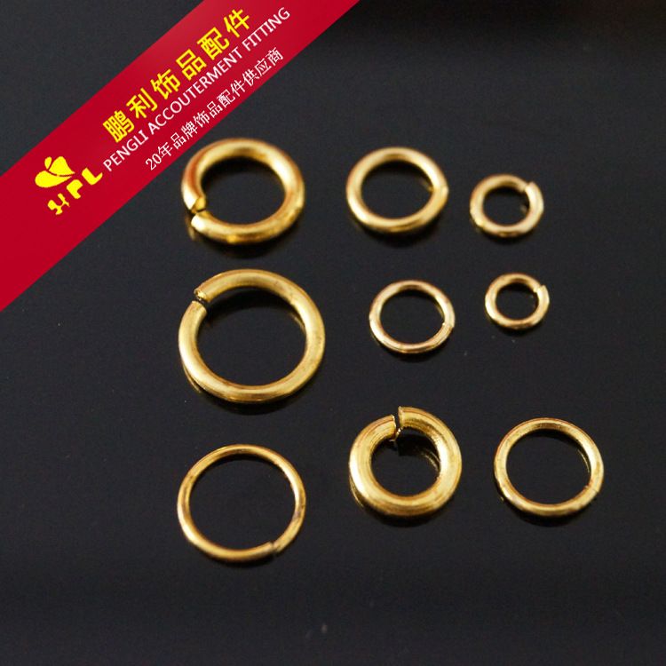 Wire diameter jewelry copper ring wire cutting ring DIY jewelry handcrafted hanging ring