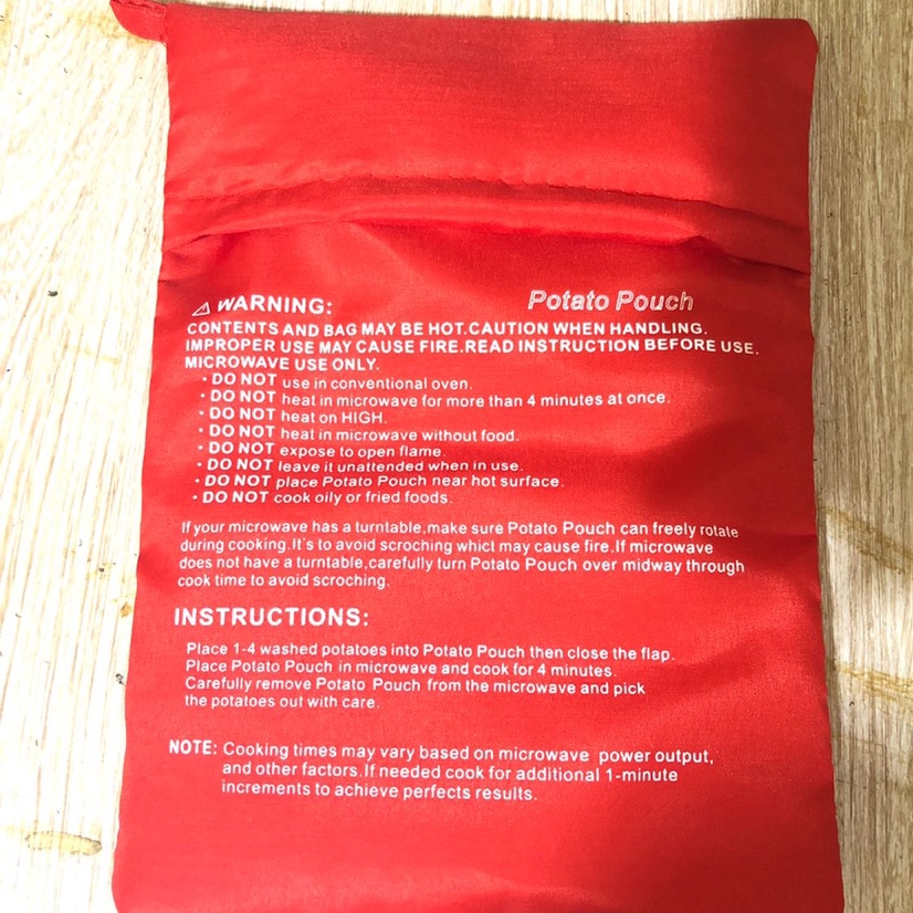 土豆袋子微波炉红薯袋子马铃薯袋子图