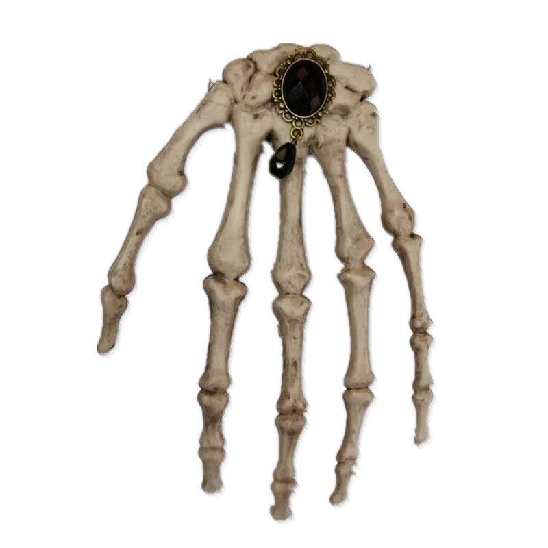Vampire Novelty Factory Direct Sales Cross-Border New Supply Punk Dark Style Tuba Player Bone Hair Band Item Picture
