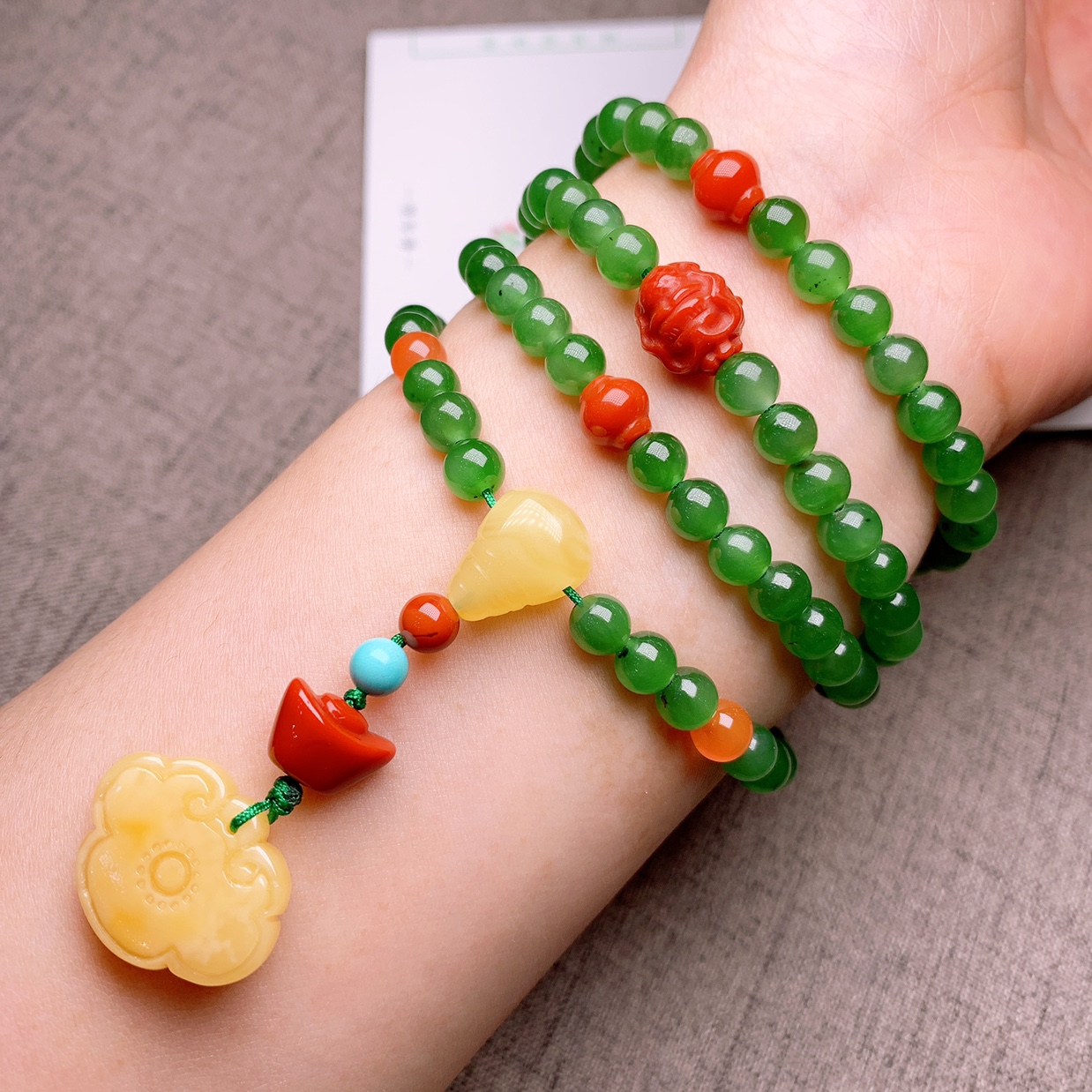 108 pieces of Russian and Tianbi jade Xiangyu 00999 Specification image