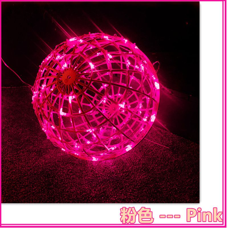 藤球户外挂树LED圆球40cm发光装饰防水景观草坪节日公园详情图8