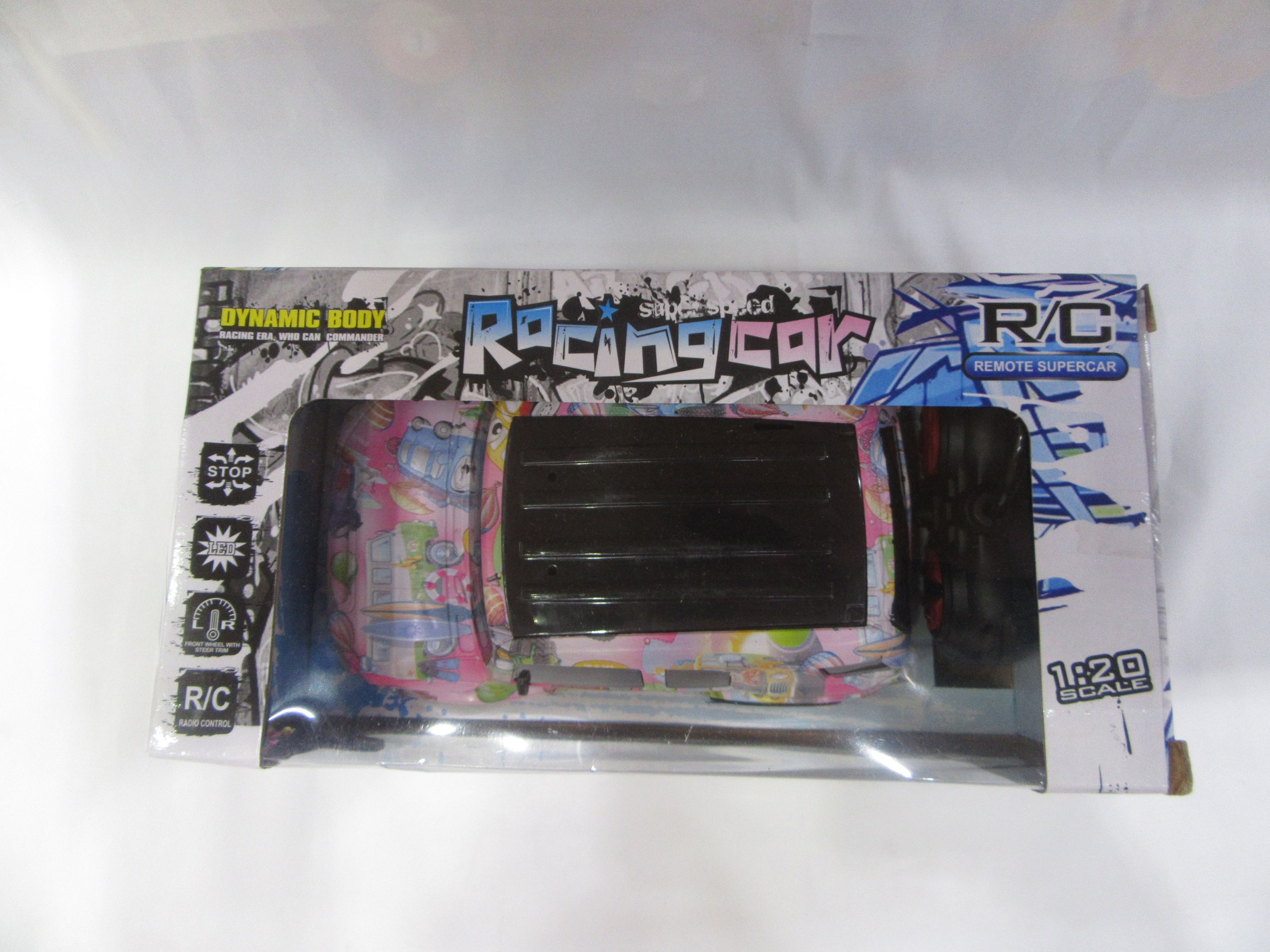 Four-Way Remote Control Toy Car Toyota Watermark Remote Control Car Wireless Boy Car Light Floating Children's Remote Control Car Toy Electric Remote Control Toy Remote Control Car Plastic 1 Boya Toy Specification drawing