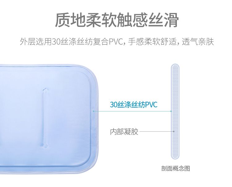 夏季凝胶冰凉垫床垫子夏天清凉垫凝胶冰凉席降温凉席冰垫冰枕垫详情图9