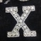X字母烫钻 服装辅料高品质烫钻厂家直销配饰图