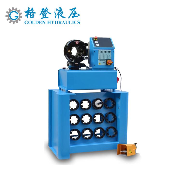 Factory direct sales of large-diameter hydraulic pipe joint crimping machines and pipe pressing machines 220V and 380V detail image 1