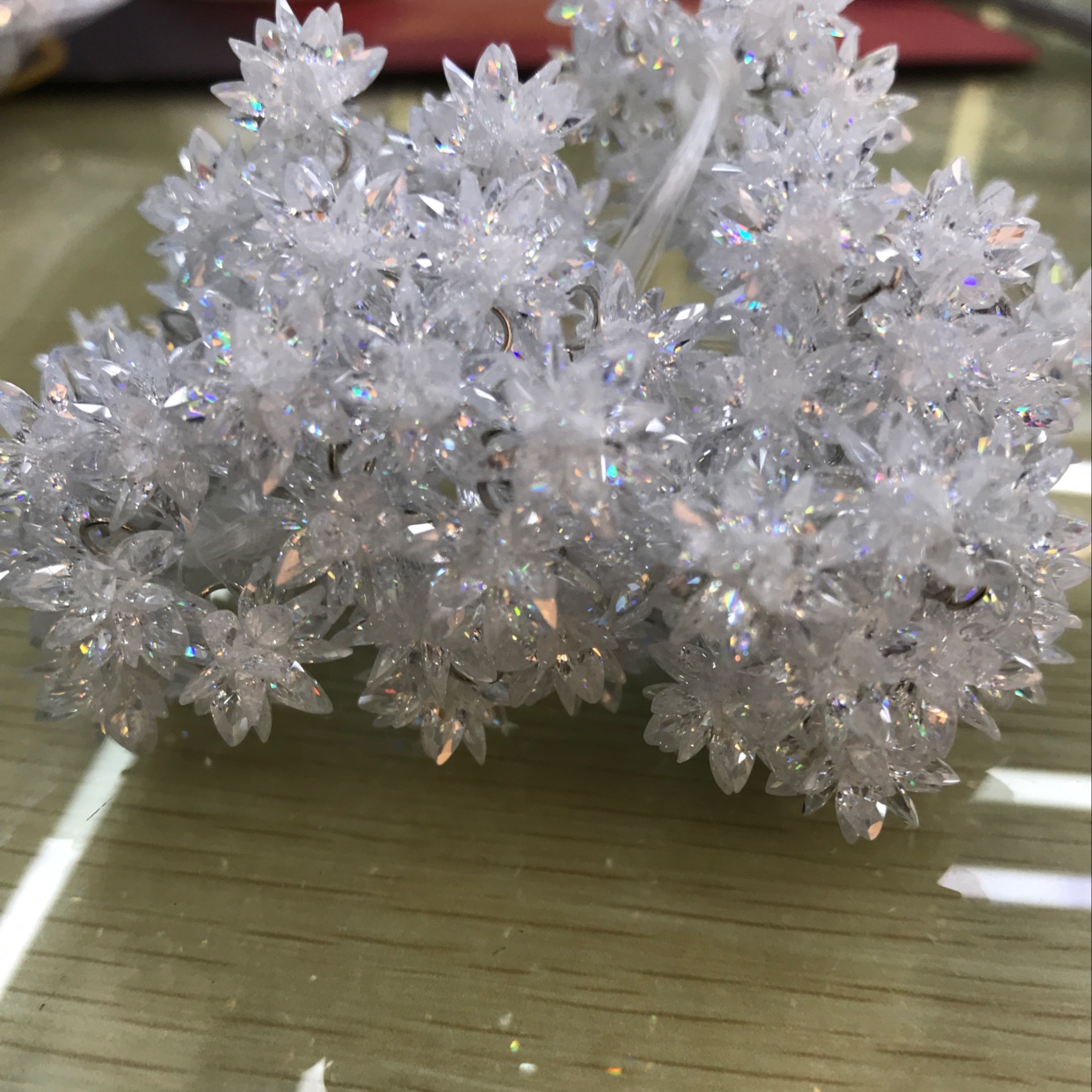 20颗冰花网红爆款富力饰品配件DIY美丽大方