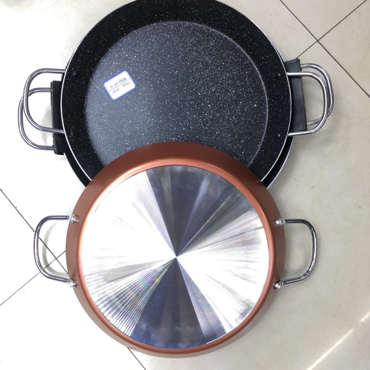 Non-stick fried rice pan, double-ear fried rice pan details Picture